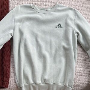 Adidas Classic Gray Crewneck Sweatshirt